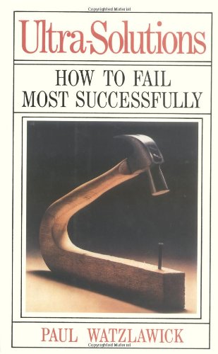 Ultra-solutions, or, How to fail most successfully Cover