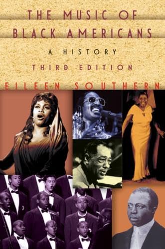 The music of black Americans Cover
