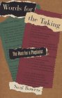 Words for the taking Cover