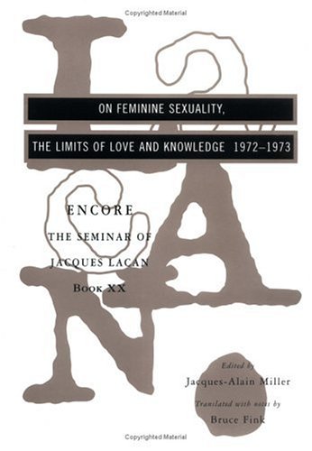 The seminar of Jacques Lacan Cover