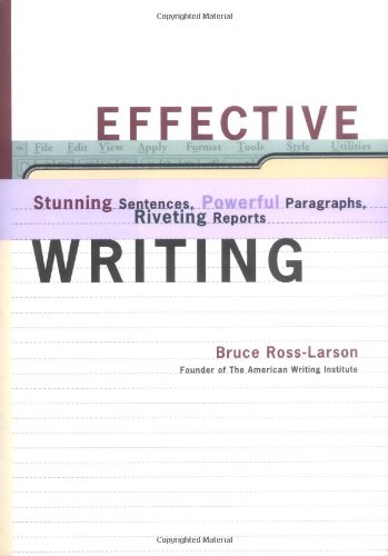 Effective writing Cover
