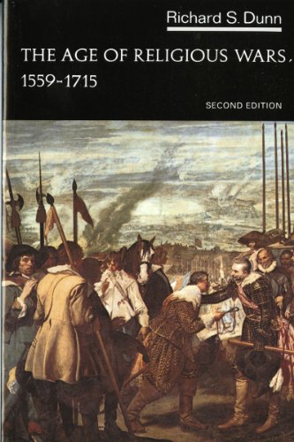 The age of religious wars, 1559-1715 Cover