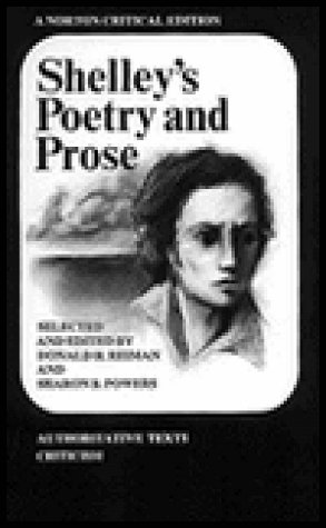 Shelley's Poetry and prose Cover