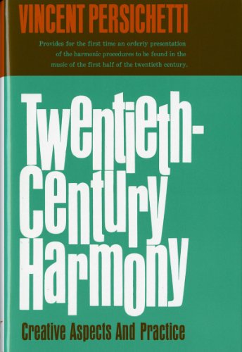Twentieth-century Harmony Cover