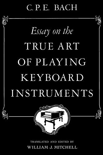 Essay on the true art of playing keyboard instruments Cover