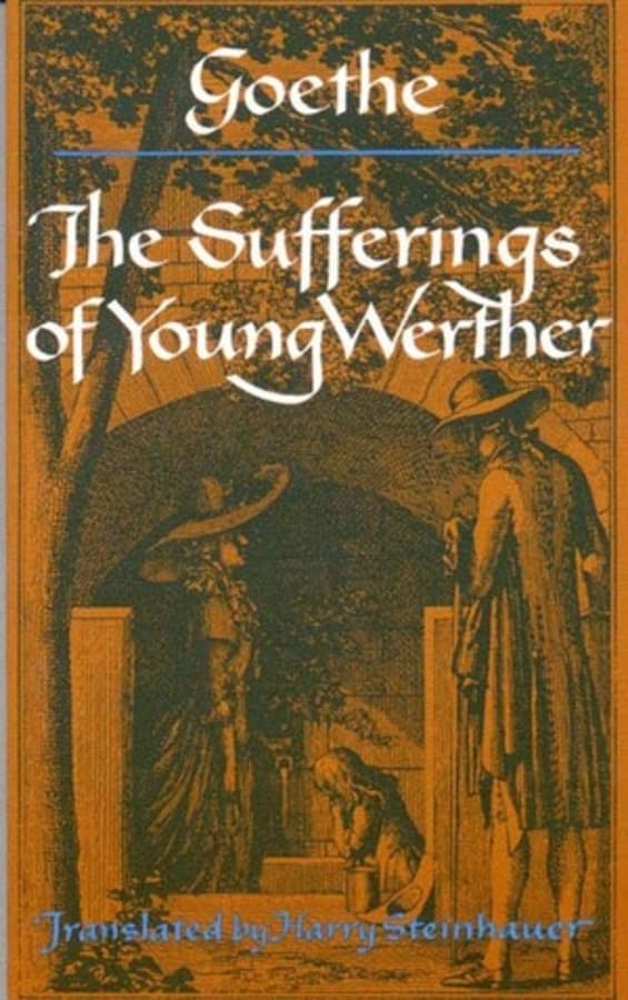 The sufferings of young Werther Cover