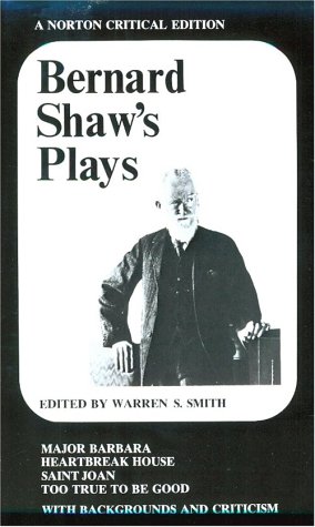 Bernard Shaw's plays Cover