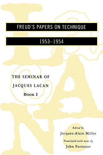 Freud's papers on technique, 1953-1954 Cover