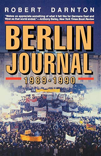 Berlin journal, 1989-90 Cover