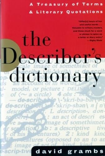 The Describer's Dictionary Cover