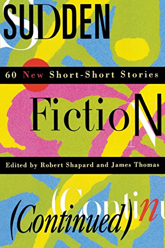 Sudden fiction (continued) Cover