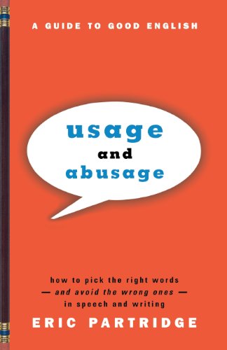 Usage and Abusage Cover