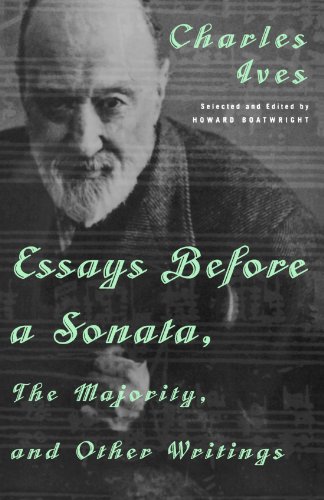 Essays Before a Sonata Cover