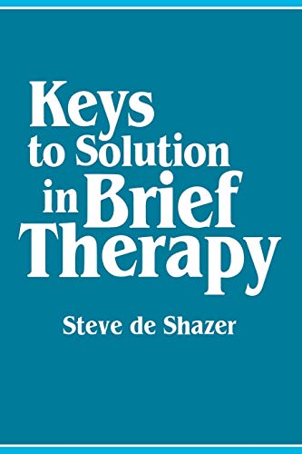 Keys to solution in brief therapy Cover