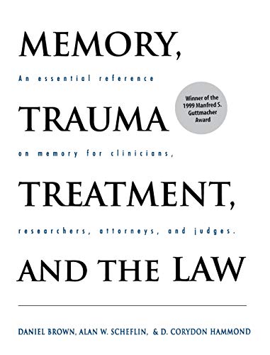 Memory, trauma treatment, and the law Cover