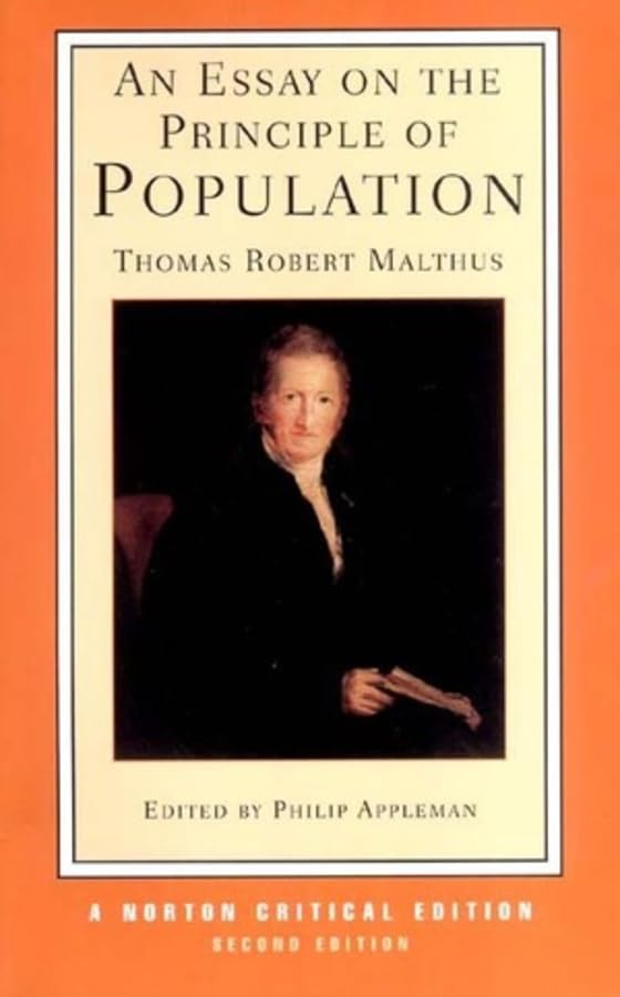 An Essay on the Principle of Population, Second Edition (Norton Critical Editions) Cover