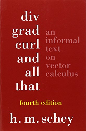 Div, grad, curl, and all that Cover