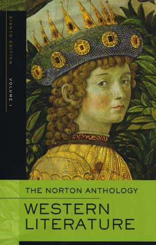The Norton anthology of Western literature Cover