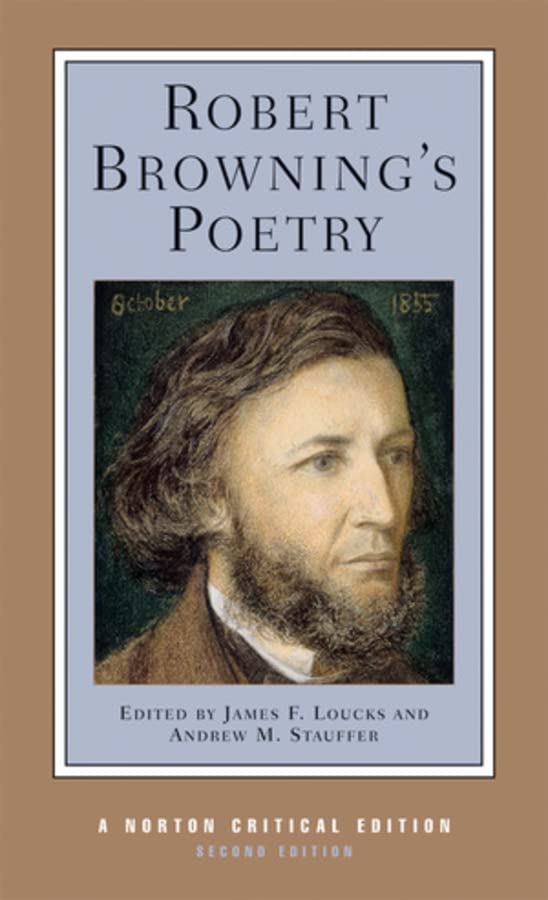 Robert Browning's poetry Cover