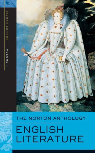 The Norton anthology of English literature Cover