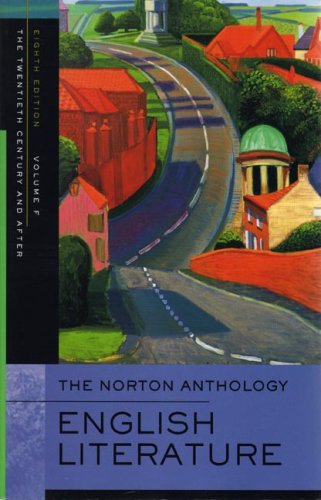 The Norton anthology of English literature Cover