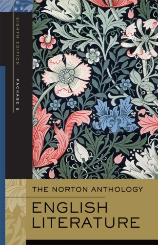 The Norton Anthology of English Literature, Volumes D-F Cover