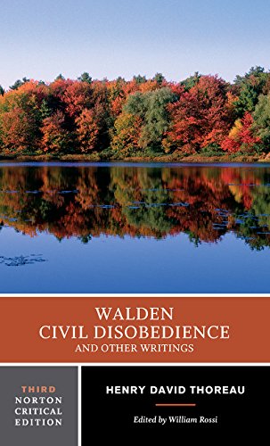 Walden, Civil Disobedience, and Other Writings Cover