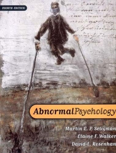 Abnormal Psychology, Fourth Edition W/CD Cover