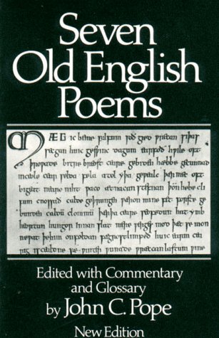 Seven old English poems Cover