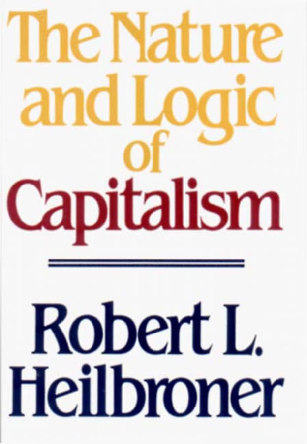 The nature and logic of capitalism. Cover