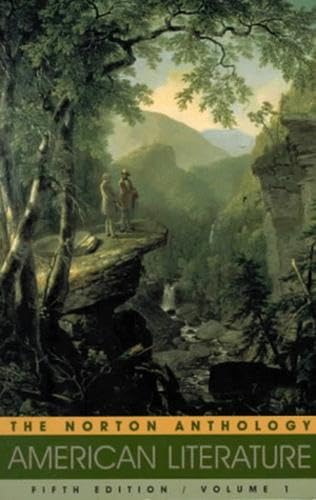 The Norton anthology of American literature Cover