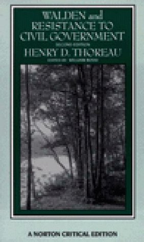 Walden ; and, Resistance to civil government Cover