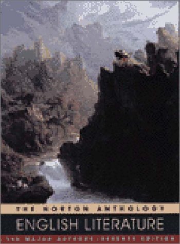 The Norton anthology of English literature. Cover