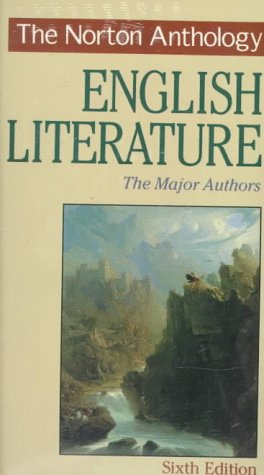 The Norton anthology of English literature. Cover