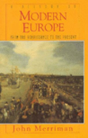 A history of modern Europe Cover