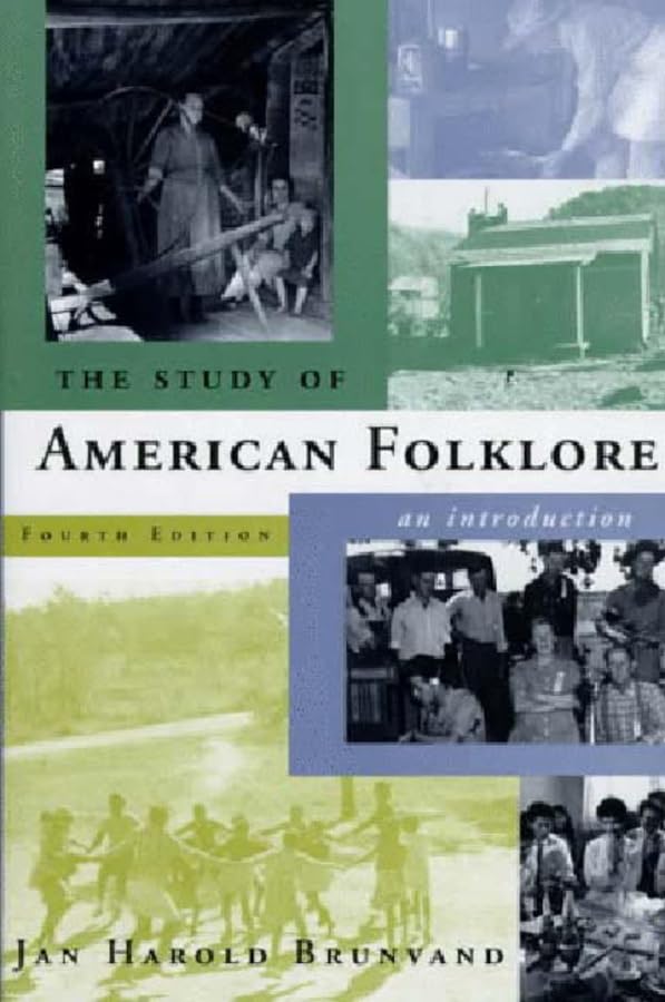 The study of American folklore Cover