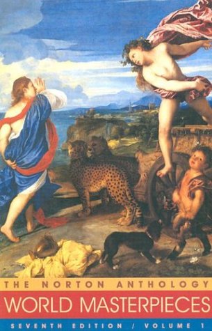 The Norton anthology of world masterpieces Cover