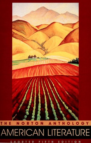 The Norton anthology of American literature Cover
