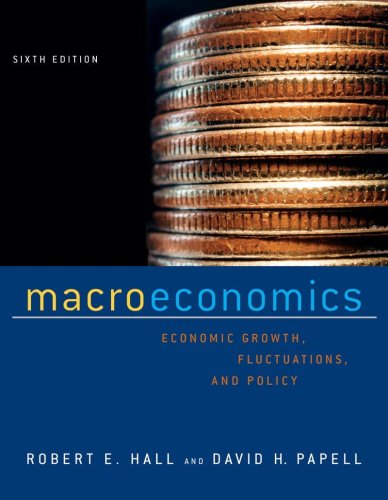 Macroeconomics, Sixth Edition Cover