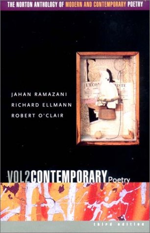 The Norton anthology of modern and contemporary poetry Cover