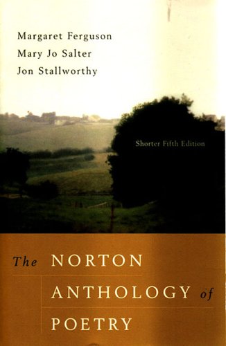 The Norton anthology of poetry Cover