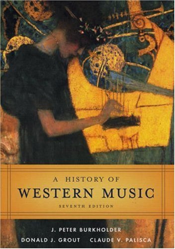 A history of western music Cover