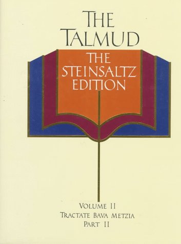 The Talmud Vol. 2: The Steinsaltz Edition  Cover