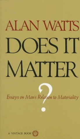 Does it matter? Cover
