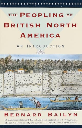 The peopling of British North America Cover
