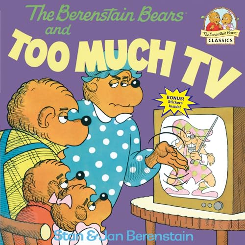 The Berenstain bears and too much tv Cover