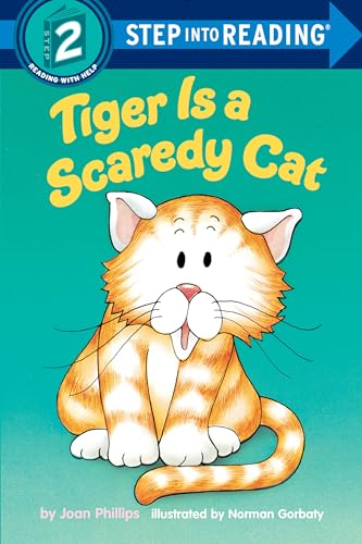 Tiger is a scaredy cat Cover