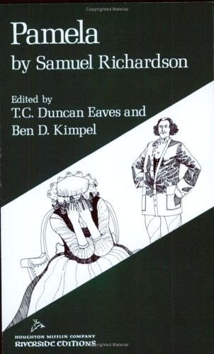 Pamela, or Virtue Rewarded Cover