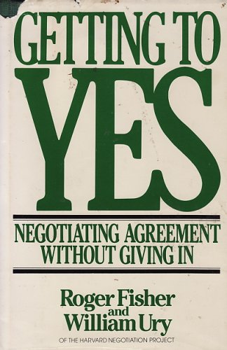 Getting to yes Cover