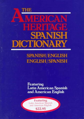 The American Heritage Spanish Dictionary. Cover